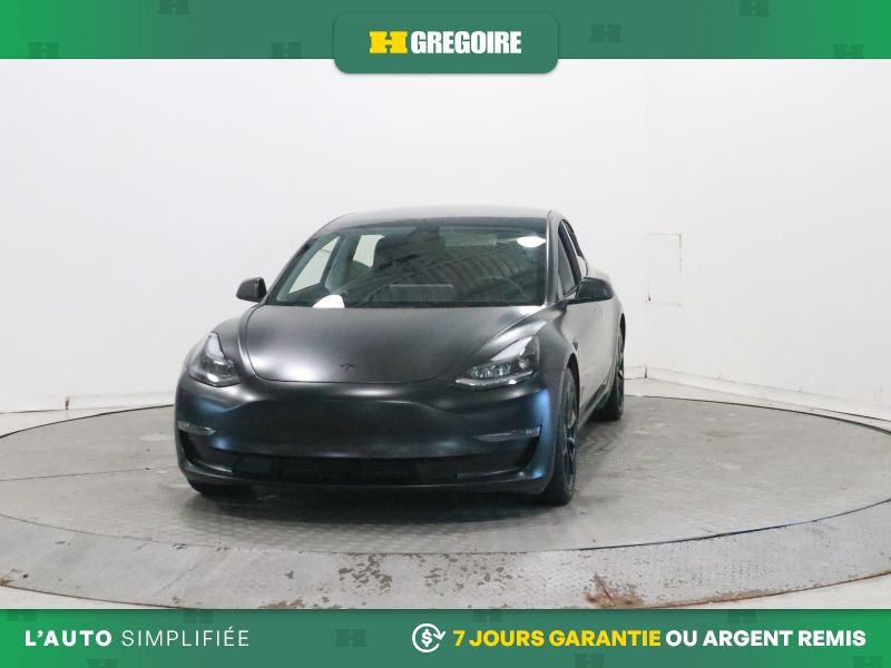 2021 Tesla Model 3 Black Laval - photo #2