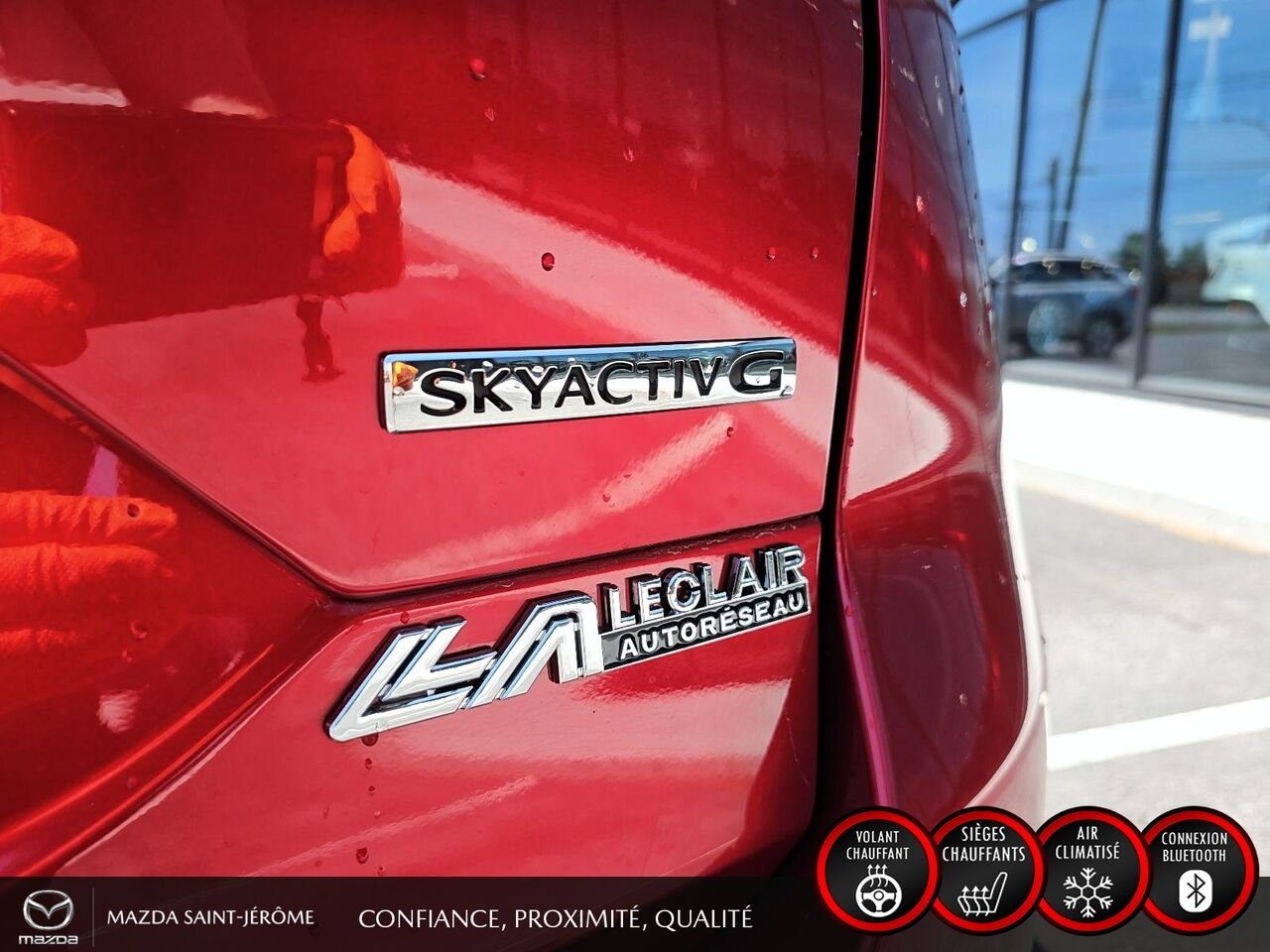 Mazda CX-5 Édition Kuro | TOIT OUVRANT | AWD | CUIR | 2023 Rouge Saint-Jérôme - photo #8