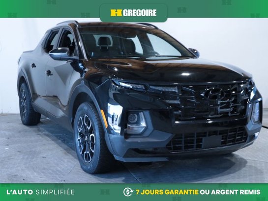 Hyundai Santa Cruz Preferred AWD AUTO AC CUIR TOIT MAGS CAM RECULE 2022 Noir