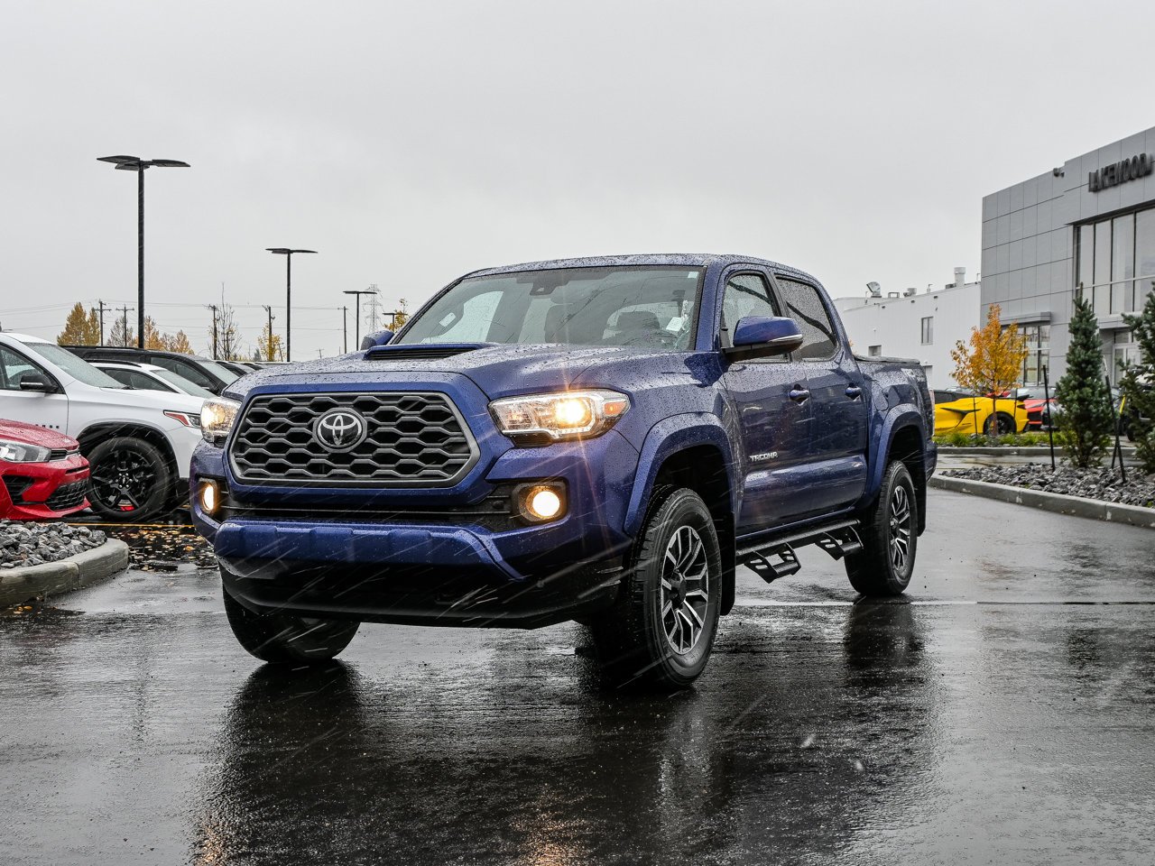 2023 Toyota Tacoma 4x4 Double Cab Manual SB Blue Sherwood Park - photo #3