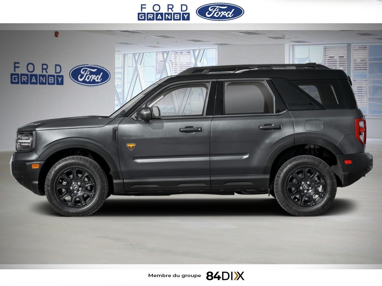 2026 Ford Bronco Sport Carbonized Grey Metallic Granby - photo #1