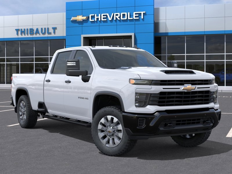 CHEVROLET SILVERADO 2500HD Custom cabine multiplace 4RM 172 po 2026 Blanc Sherbrooke - photo #6
