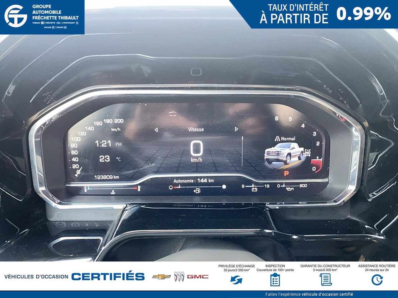 GMC SIERRA Elevation cabine multiplace 4RM 157 po 2022 Beige Montmagny - photo #11