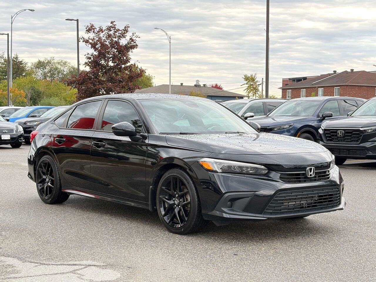Honda Civic Sport 2022 Noir Gatineau - photo #6