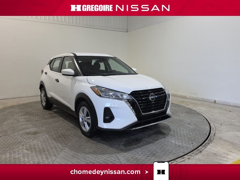 Nissan Kicks S * Caméra * Cruise * Bluetooth à partir 2.99% 2024 Blanc