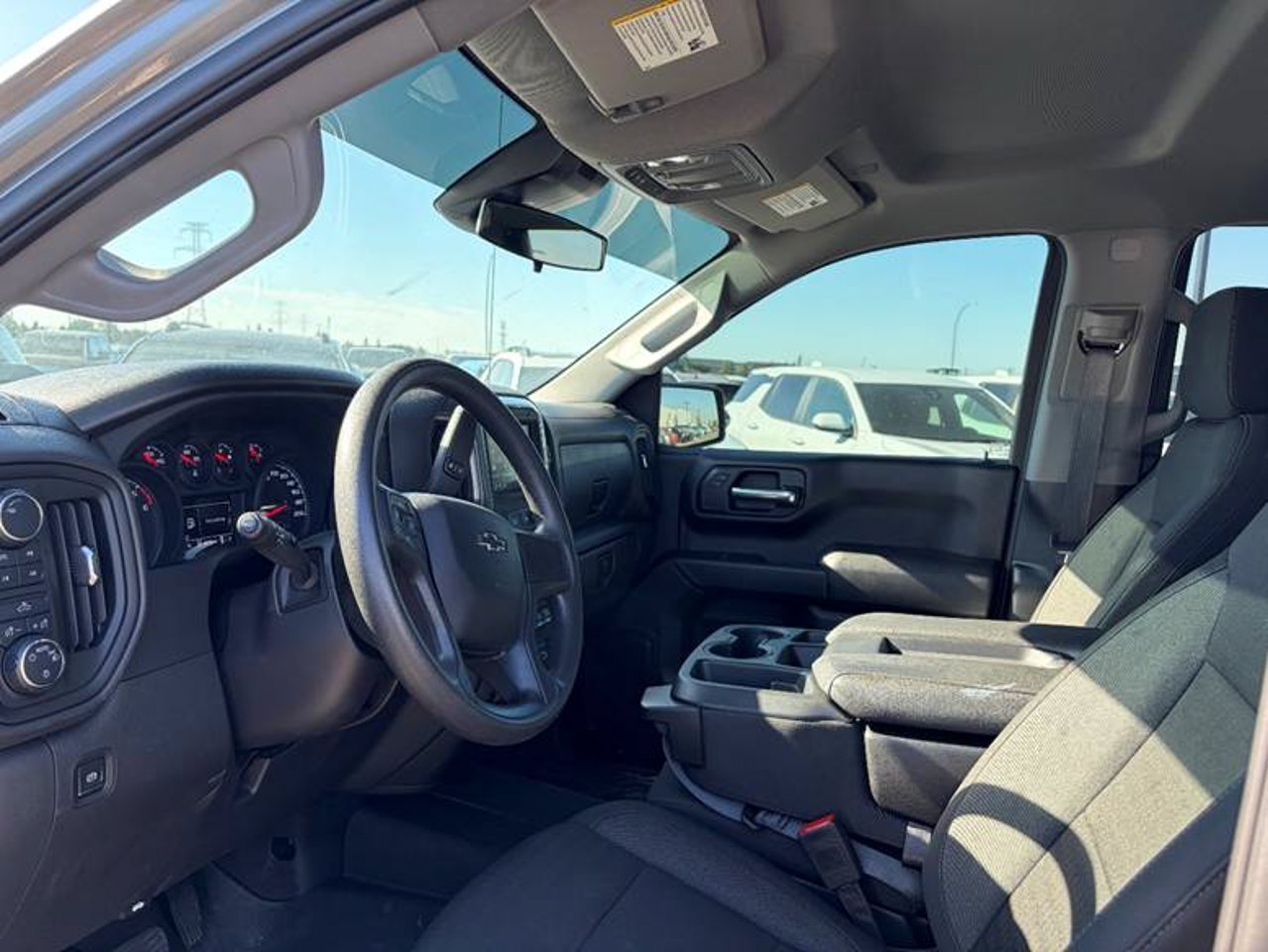 2024 Chevrolet Silverado 1500 4WD Crew Cab 147 Custom Trail Boss Grey Sherwood Park - photo #5