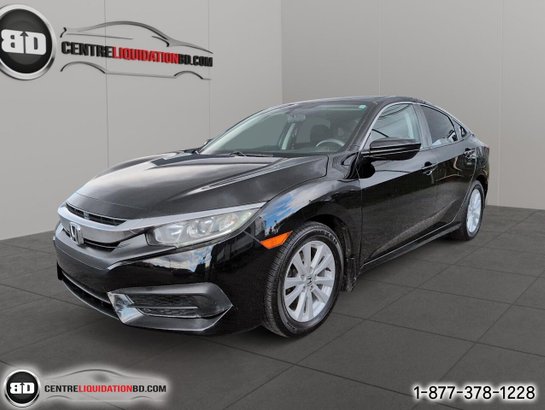 2016 Honda Civic Berline LX 4 portes CVT Black
