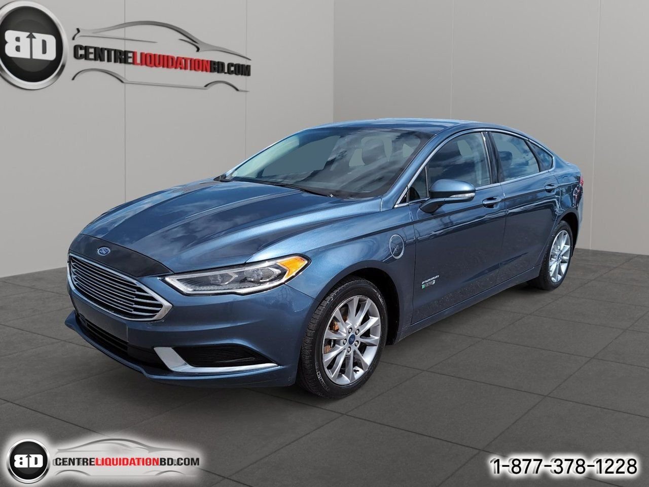 2018 Ford Fusion Energi SE ENERGI | A8539 Blue Granby - photo #0