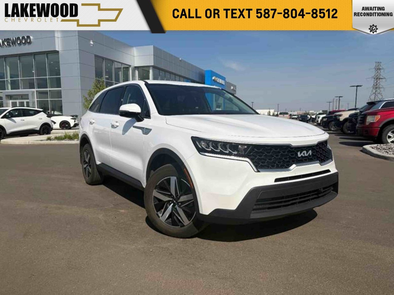 2022 Kia Sorento LX+ AWD White Sherwood Park - photo #0