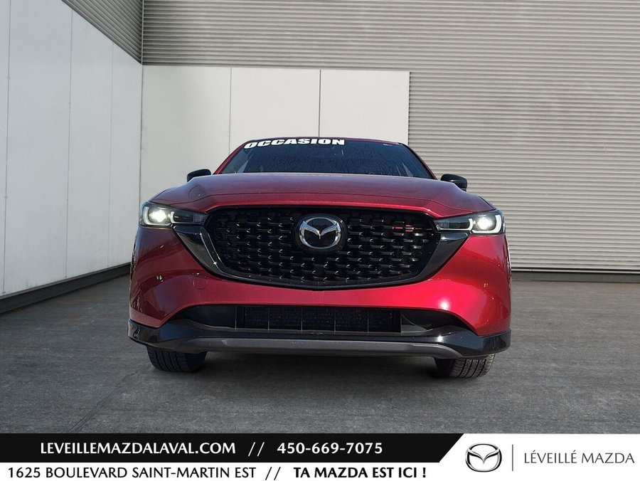 Mazda CX-5 Sport avec moteur turbo TI 2023 Rouge