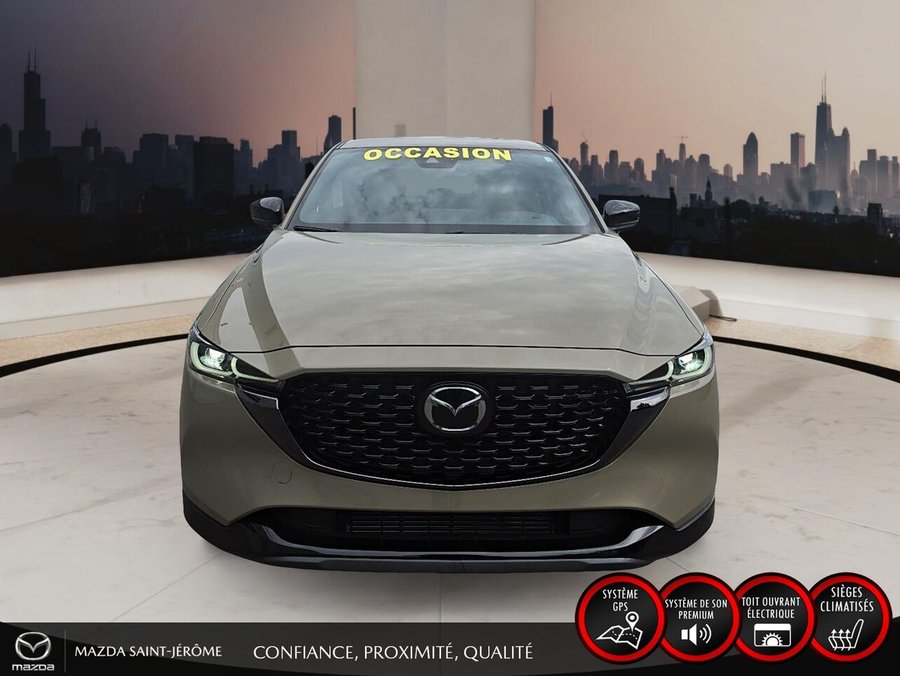 2024 Mazda CX-5 Suna | TURBO | AWD | TOIT OUVRANT | CUIR | BOSE | TÊTE HAUTE Beige