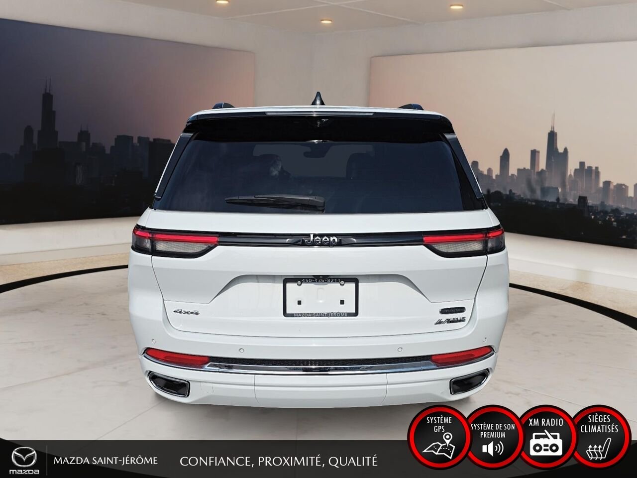 Jeep Grand Cherokee 2023 Blanc Ste-Agathe des Monts - photo #6