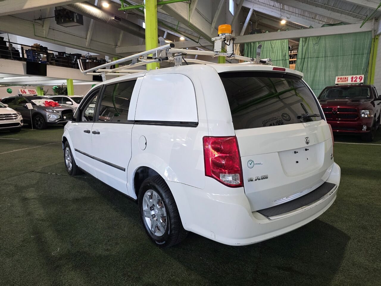 2013 Ram Cargo Van White  - photo #3
