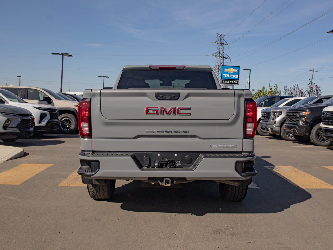 2024 GMC Sierra 1500 4WD Crew Cab 147 Elevation Grey Sherwood Park - photo #8
