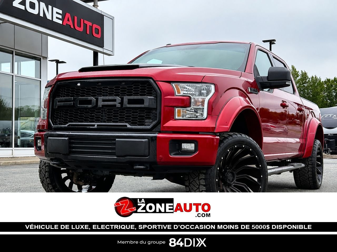 Ford F-150 XLT 2017 Rouge Granby - photo #0
