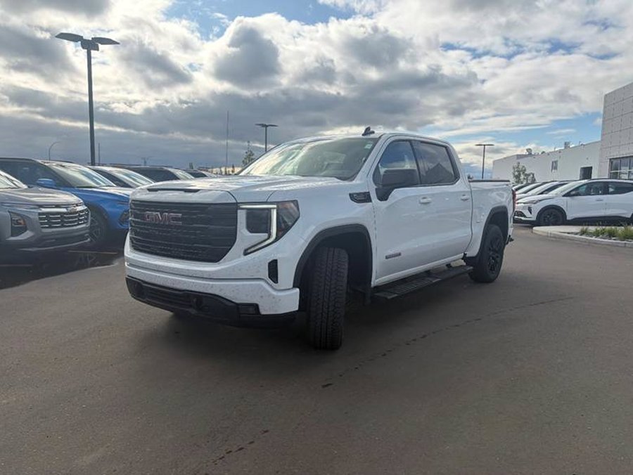 2026 GMC Sierra 1500 Elevation 3.0T Duramax X31 | Heated Leather Bucket Seats White