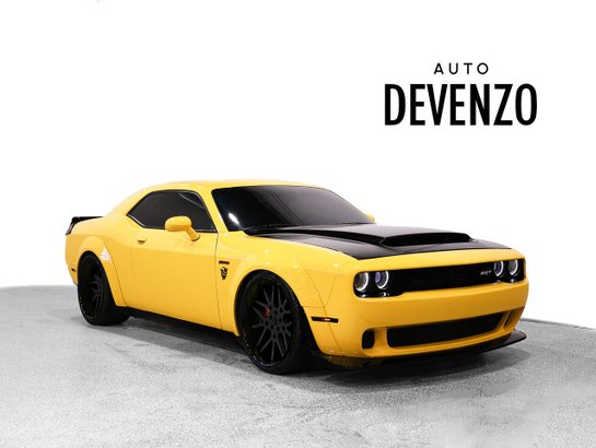 Dodge Challenger SRT Demon Yellow Jacket 2018 Jaune