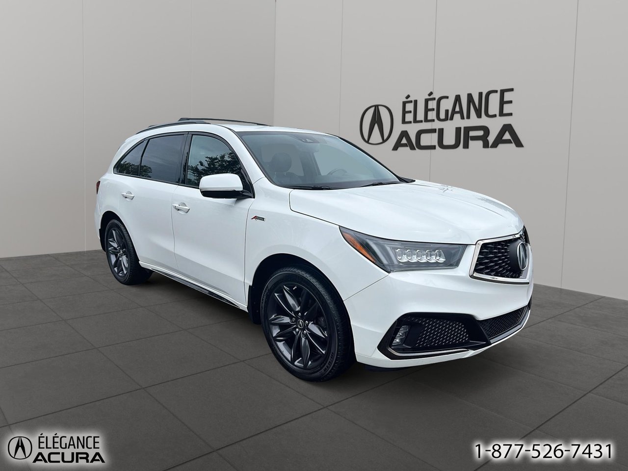 Acura MDX A-Spec | 26068A 2020 Blanc Granby - photo #2