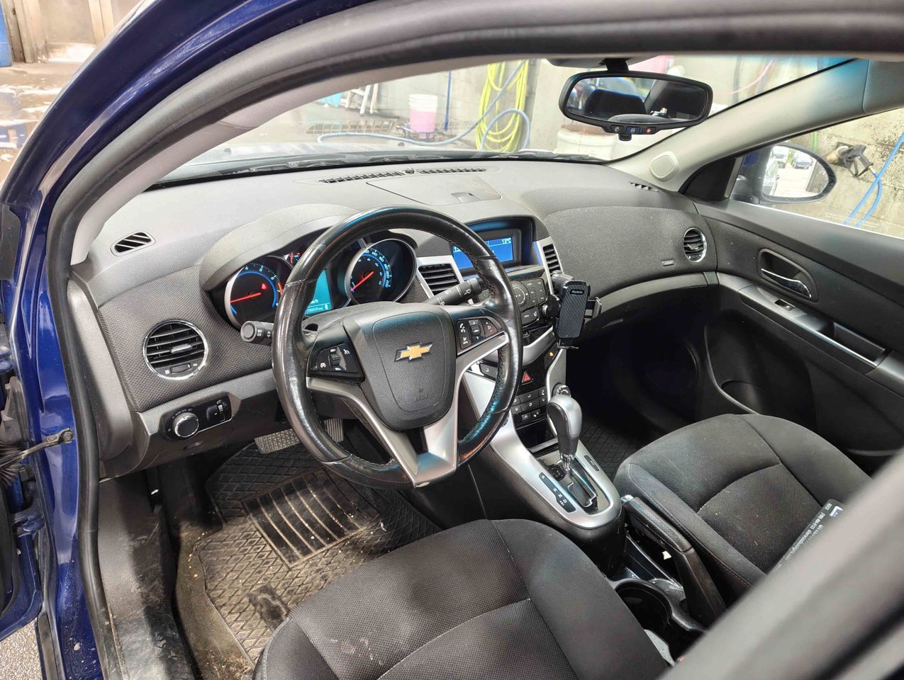 2012 Chevrolet Cruze 4dr Sdn LT Turbo+ w/1SB Blue Sherwood Park - photo #6