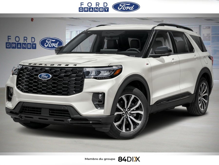 2026 Ford Explorer ST-Line 4RM Star White Metallic Tri-Coat
