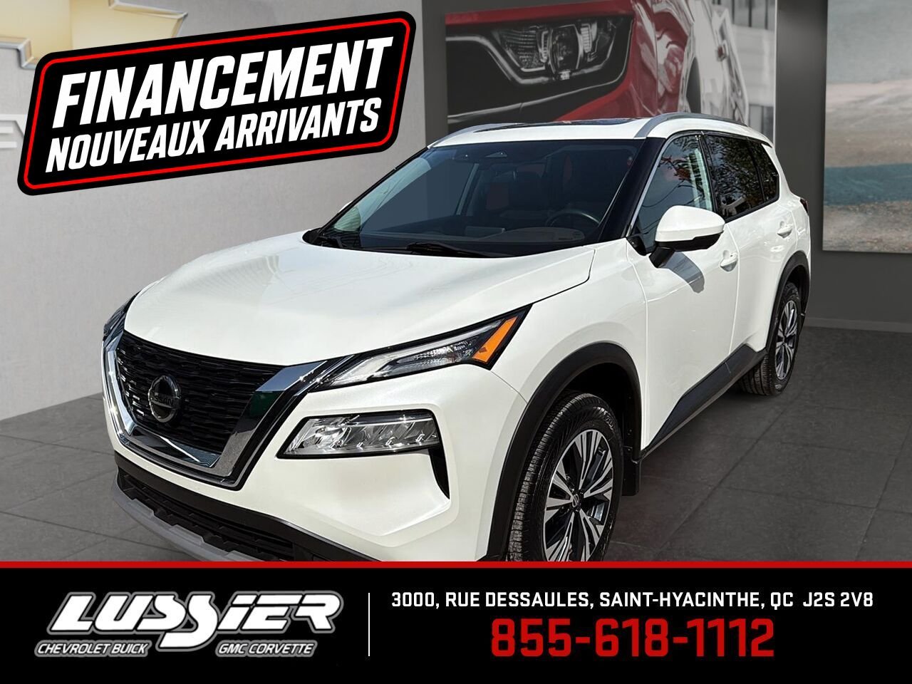 2021 Nissan Rogue SV TA White Saint-Hyacinthe - photo #0