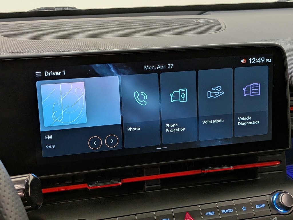 Hyundai Kona 1.6T N Line AWD w/Two-Tone Roof 2025 Gris Val-David - photo #20