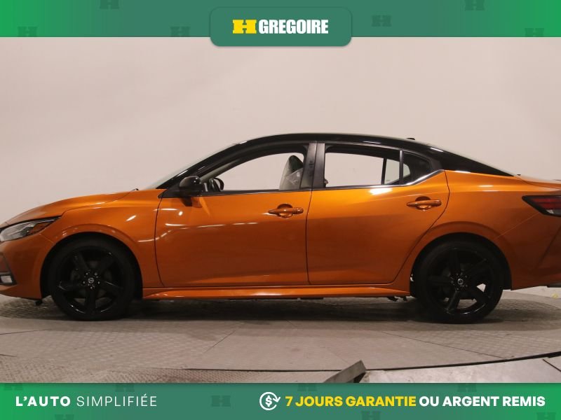 Nissan Sentra SR AUTO AC TOIT MAGS GR ELECT CAM RECUL BLEUTOOTH 2021 Orange