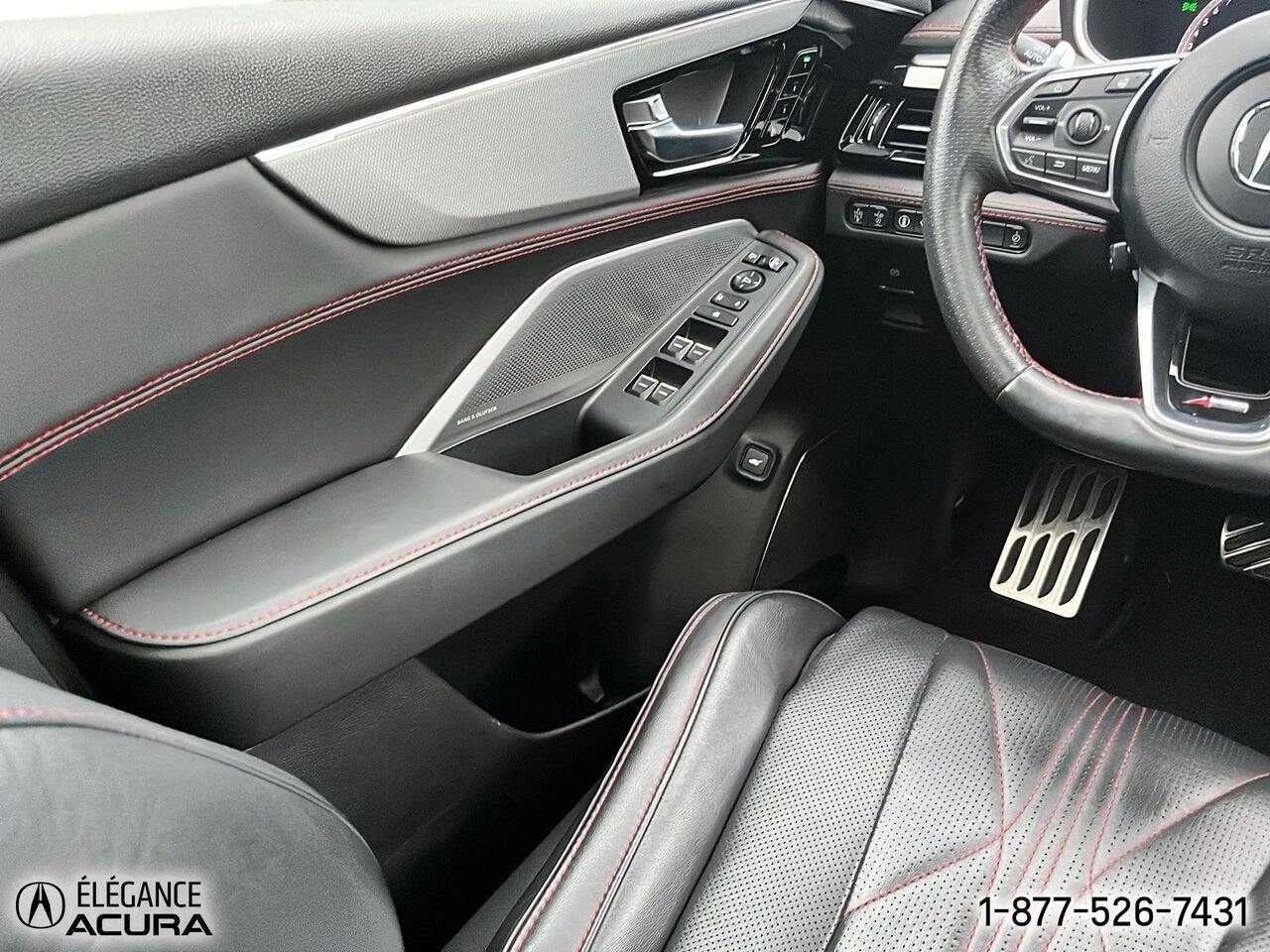 Acura MDX Platinum Elite A-Spec | A8921 2025 Noir Granby - photo #14