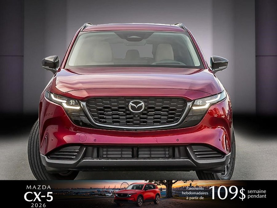 2026 Mazda CX-5 2026 Soul Red Crystal Metallic