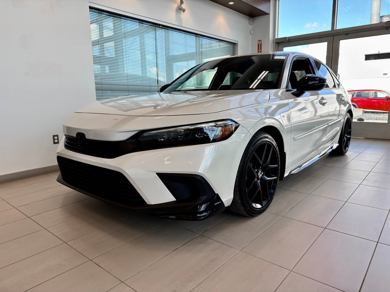 2024 Honda Civic Sedan White Notre-Dame-des-Prairies - photo #2