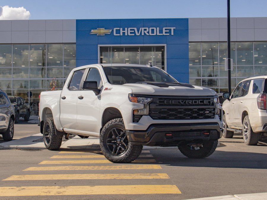 2025 Chevrolet Silverado 1500 Custom Trail Boss 2.7T | Remote Start | Power Adjustable Heated Mirrors White