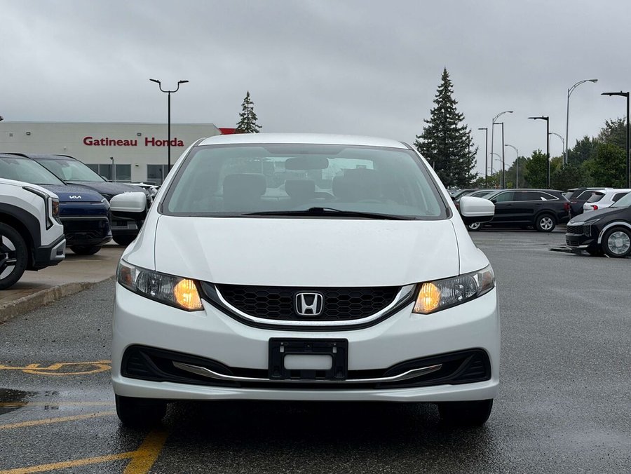 2015 Honda Civic LX White