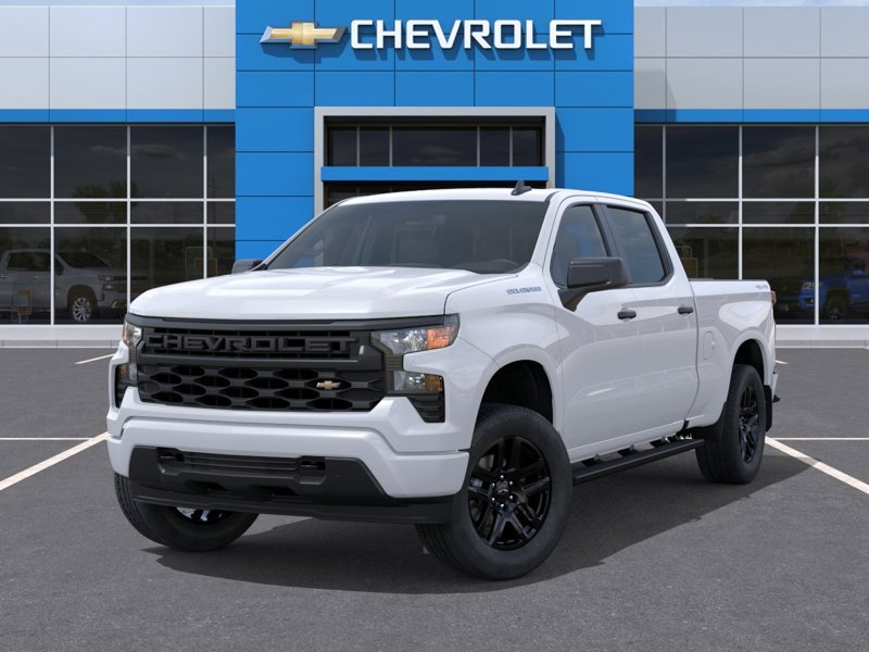 CHEVROLET Silverado 1500 Custom cabine multiplace 4RM 157 po 2026 BLANC SOMMET Gatineau - photo #5