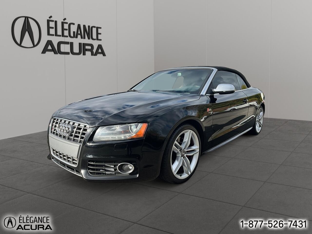 Audi S5 Cabriolet automatique Premium 2 portes | 26084B 2010 Noir Granby - photo #0