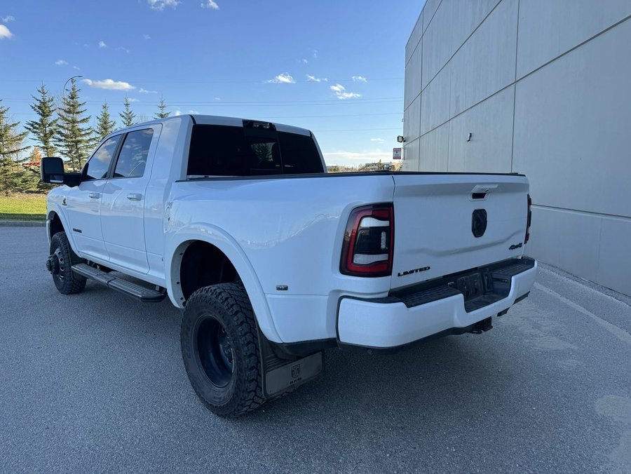 2023 Ram 3500 Limited | Front End PPF | Mega Cab Night Edition | 5th Wheel Prep | Harmon Kardon Sound System White