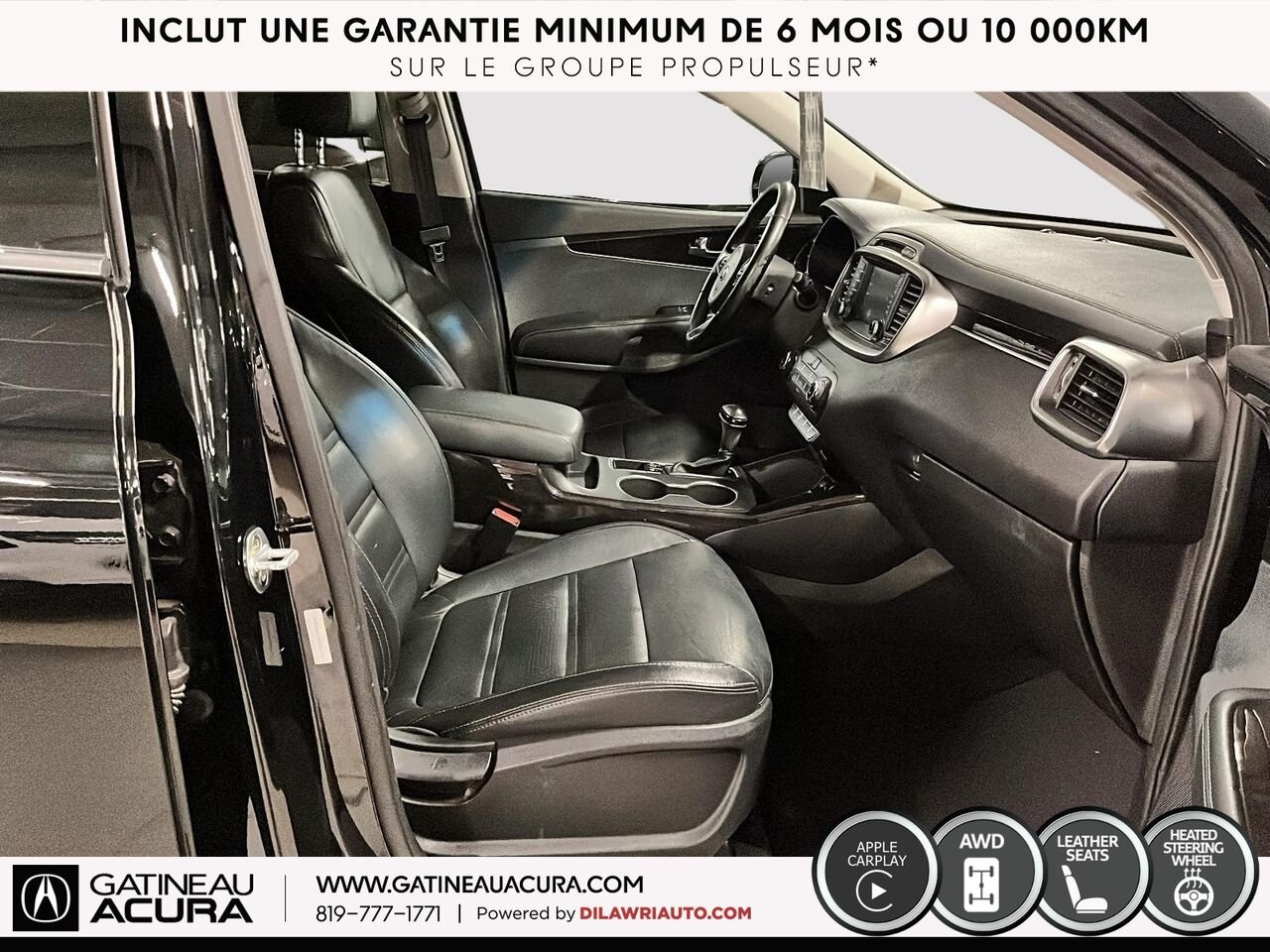 2018 Kia Sorento EX Turbo AWD Black Gatineau - photo #19
