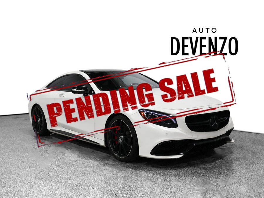 2017 Mercedes-Benz Classe-S S63 AMG Coupe 4MATIC Designo Magno White White