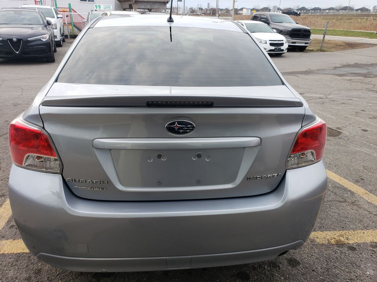 2014 Subaru Impreza Sedan Grey  - photo #5