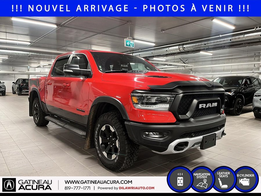 Ram 1500 Rebel Crewcab 4x4 2022 Rouge