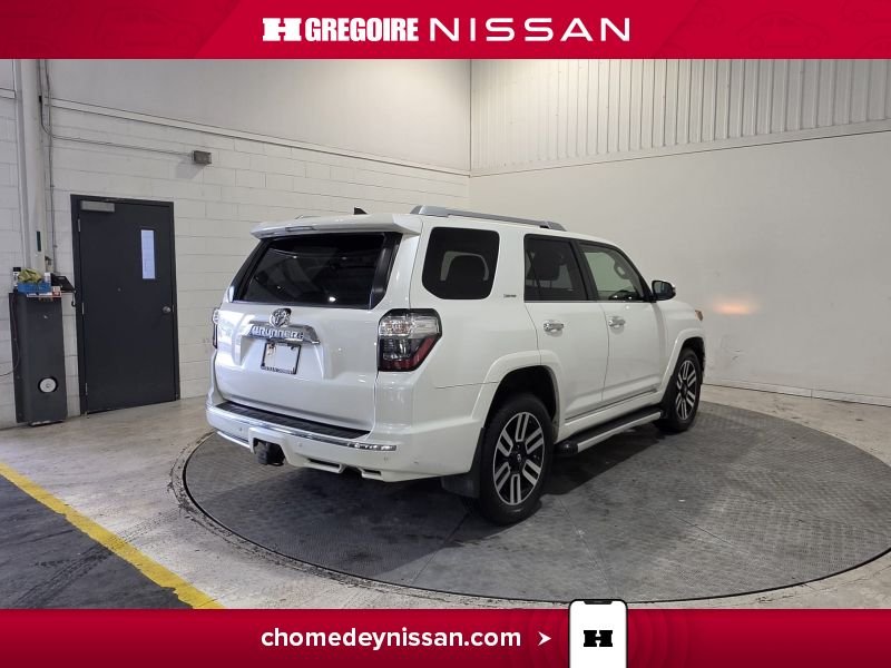 Toyota 4Runner CP7334 | 4WD Limited * Cuir Brun * Mag 20'' * Toit * 7 Plac 2018 Blanc Laval - photo #8