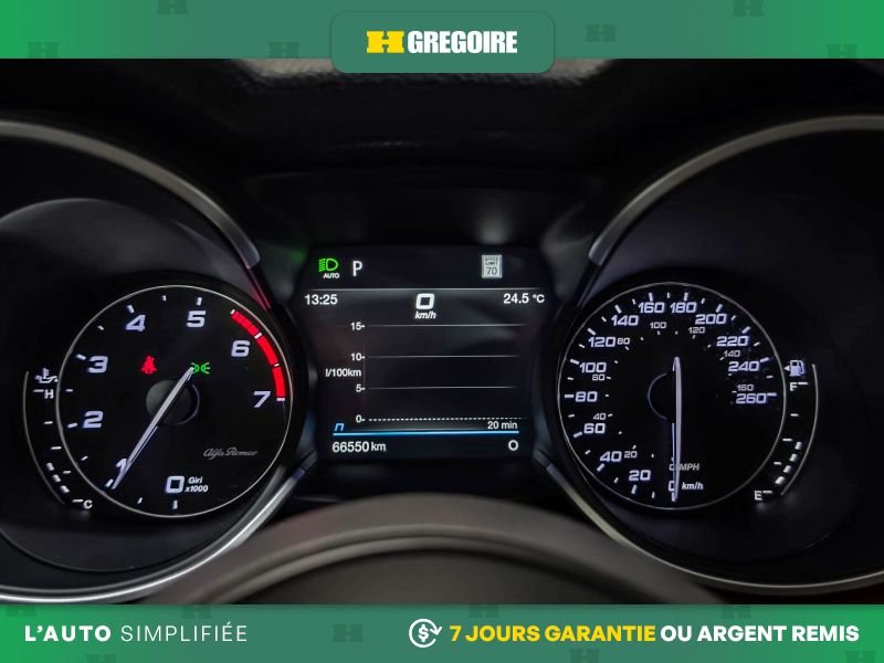 Alfa Romeo Stelvio 823103 | Ti Sport AWD AUTO A/C MAGS CUIR TOIT NAV CAM RECUL 2021 Argent Laval - photo #23