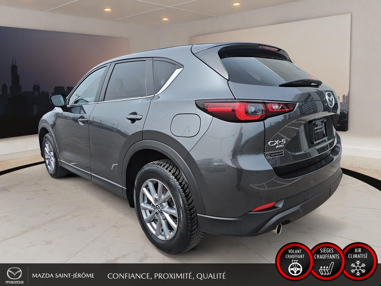 2025 Mazda CX-5 Grey Sainte-Agathe-des-Monts - photo #9