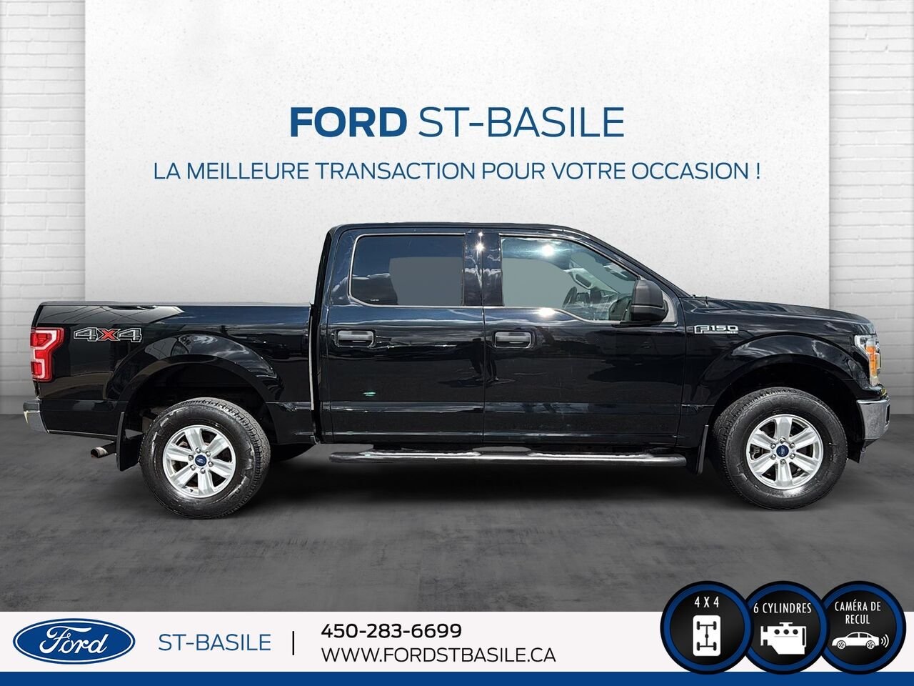 2018 Ford F150 Black Saint-Basile-le-Grand - photo #9