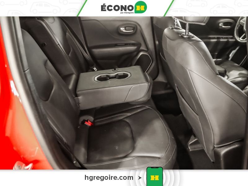 Jeep Renegade 822863A | Limited 4X4 CUIR TOIT NAV BLUETOOTH CAMÉRA MAGS 2018 Rouge Laval - photo #27