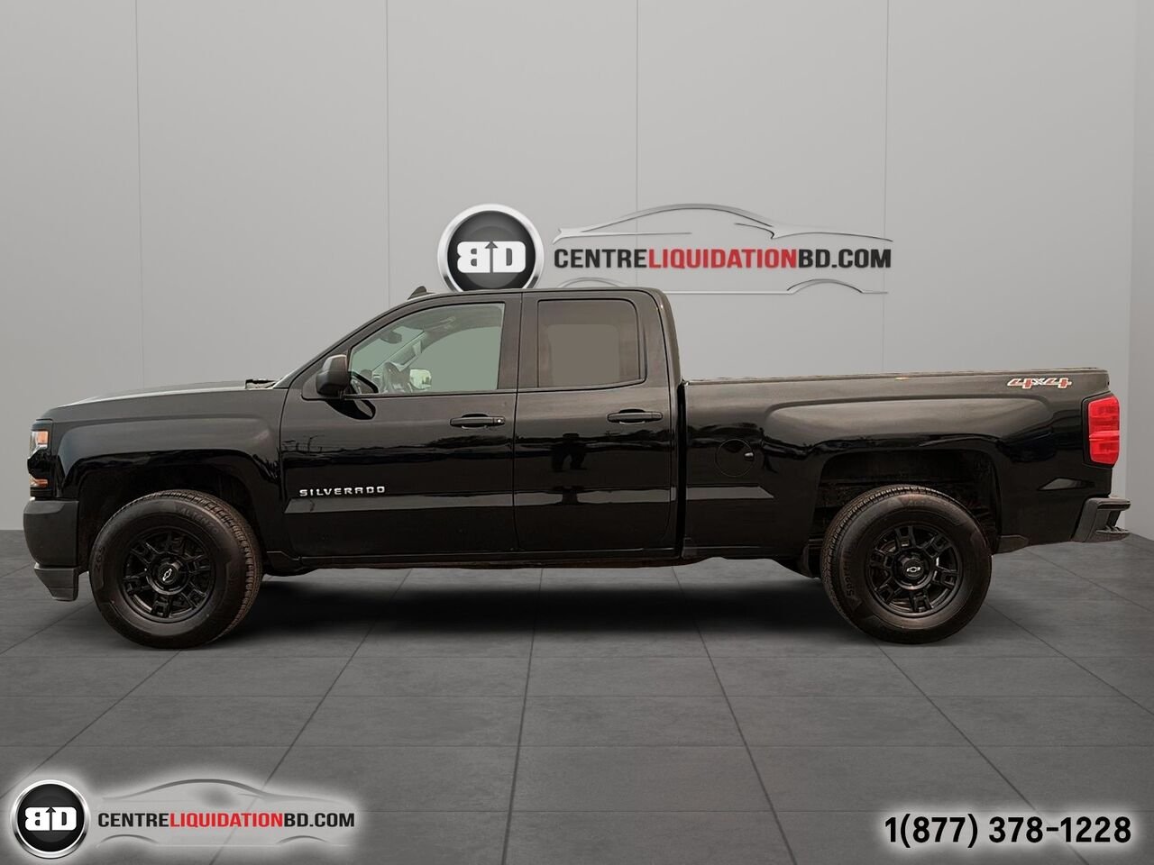 Chevrolet Silverado 1500 WT | BD0271 2017 Noir Granby - photo #8