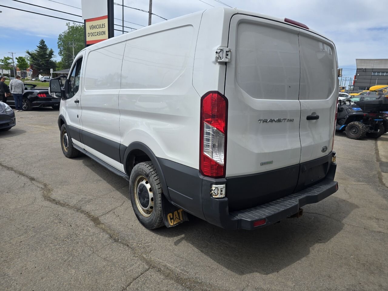2016 Ford Transit fourgon utilitaire White  - photo #2