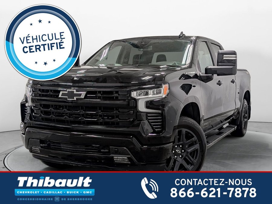 CHEVROLET Silverado 1500 RST Crew Cab Groupe Remorquage Max 3.0 Diesel 2025 Noir