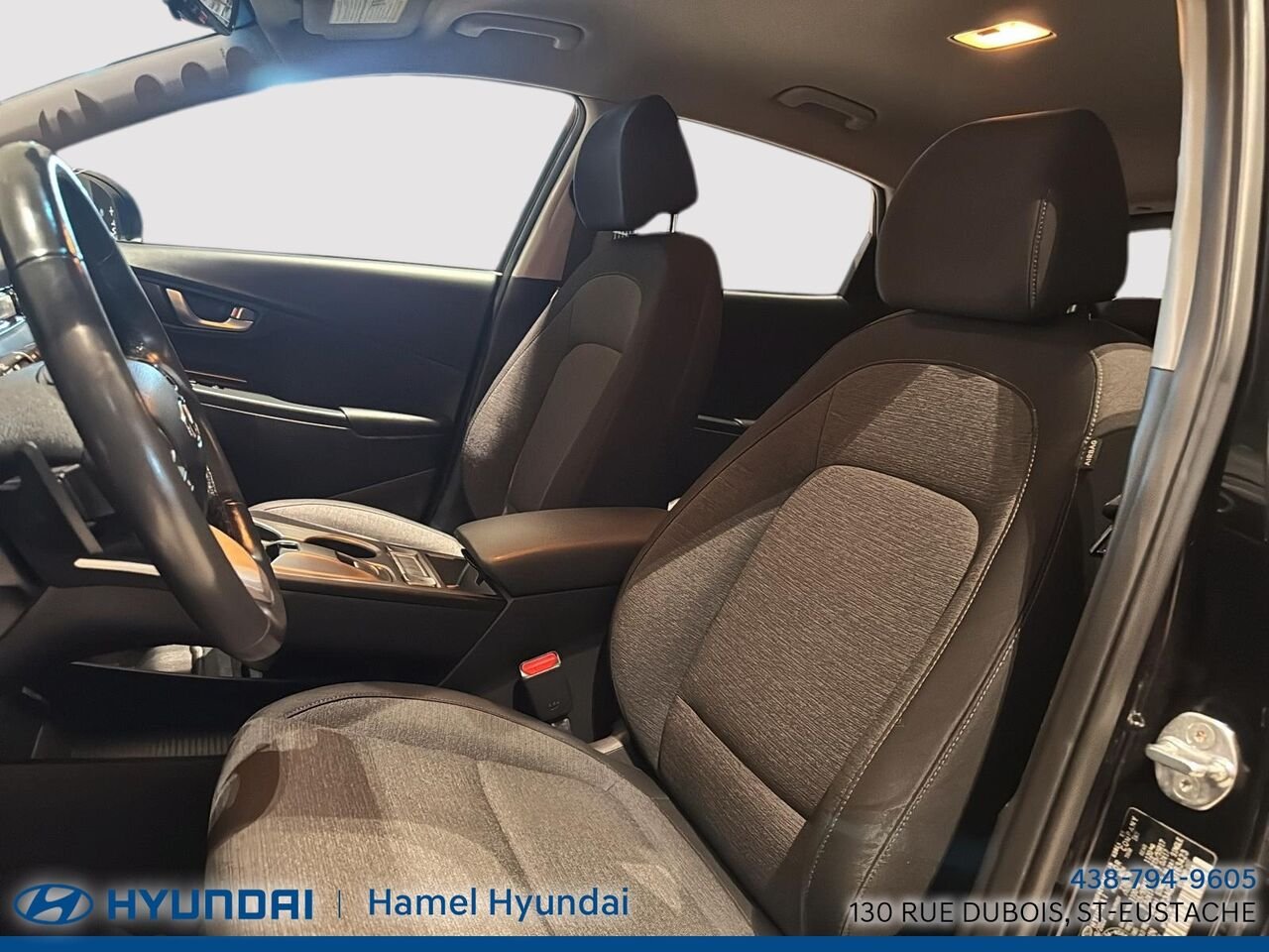Hyundai Kona électrique 2023 Noir Saint-Eustache - photo #8