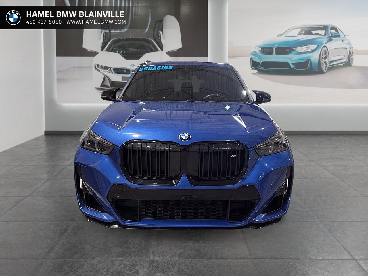 2025 BMW X1 M35i xDrive véhicule d'activités sportives Blue Blainville - photo #1