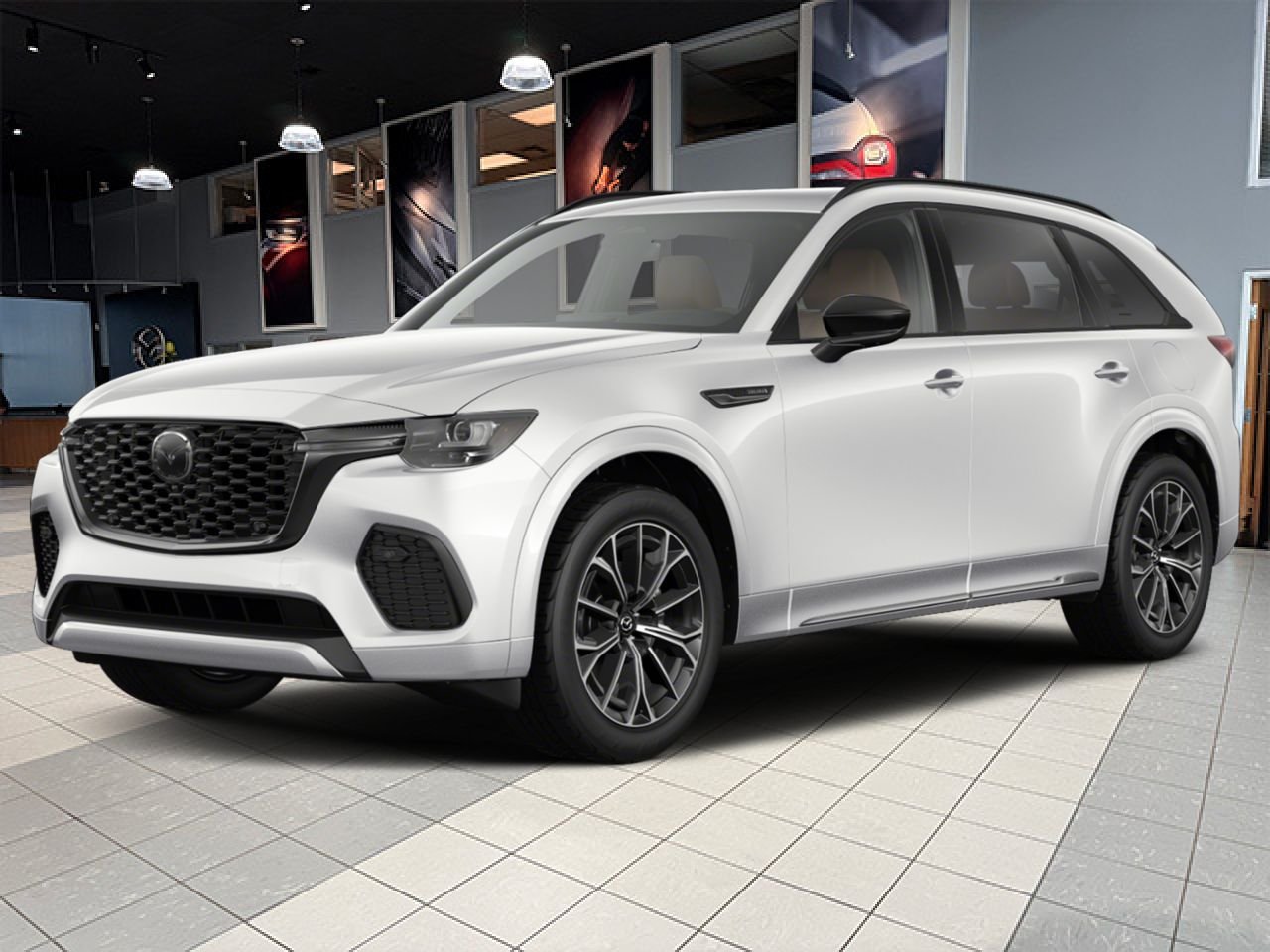 2026 MAZDA CX-70 MHEV Rhodium White Metallic Notre-Dame-des-Prairies - photo #0